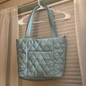 NWOT Vera Bradley Sea Salt Blue Ultralight Small Vera Tote
